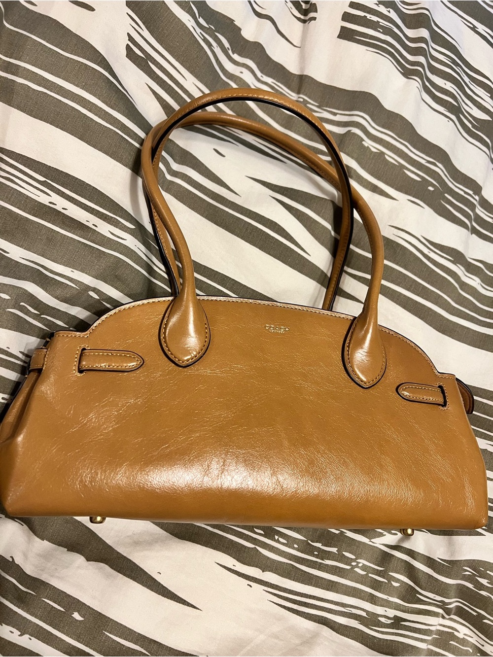 Coach Empire Carryall 34 in Honey Brown Glazed Leather